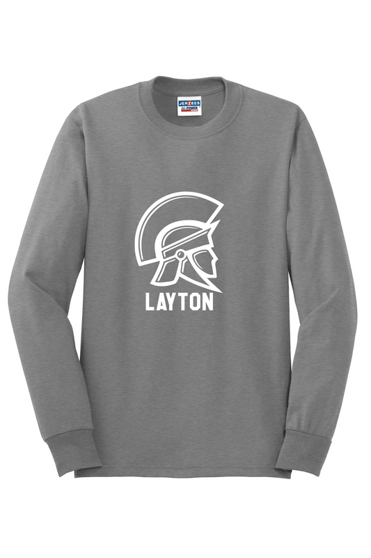 Layton High School - Youth Heavy Cotton Long Sleeve T-Shirt