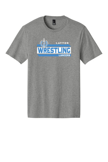 Layton Wrestling - Tshirt - Grey