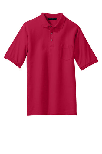 Layton City - Port Authority® Tall Silk Touch™ Polo with Pocket