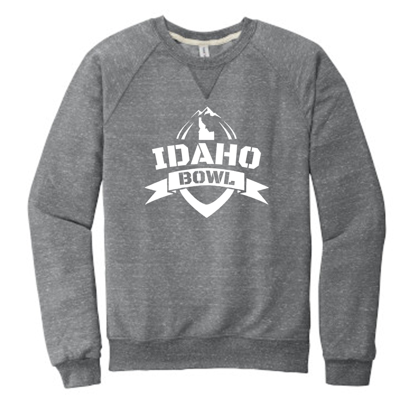 Idaho Bowl - Men's Raglan Crew Sweatshirt - 4 color options