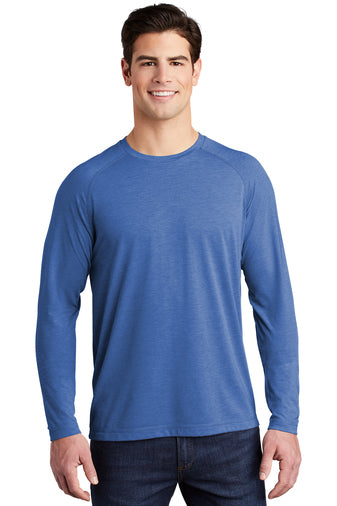 Layton City - Sport-Tek ® PosiCharge ® Long Sleeve Tri-Blend Wicking Raglan Tee