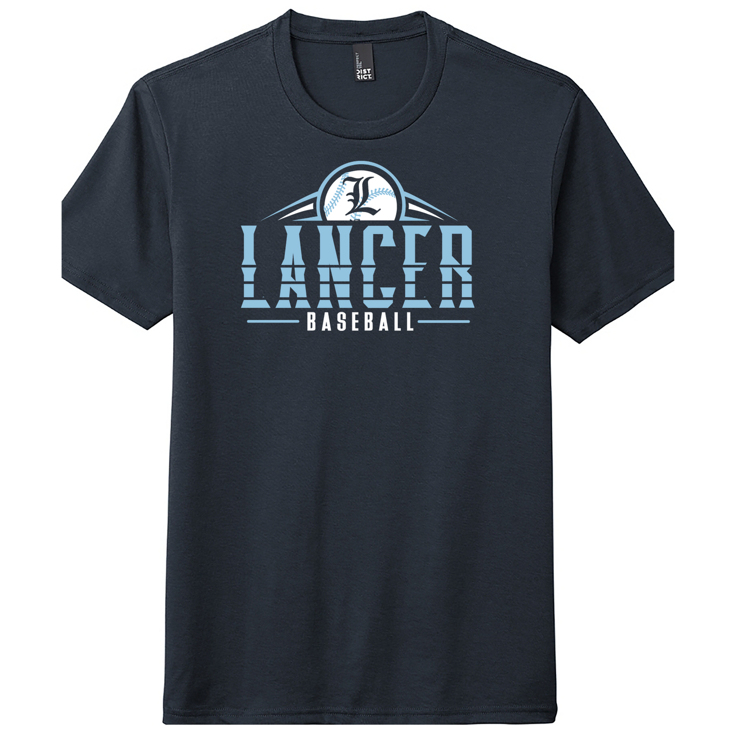 Layton Baseball WOMENS Tshirt -Navy