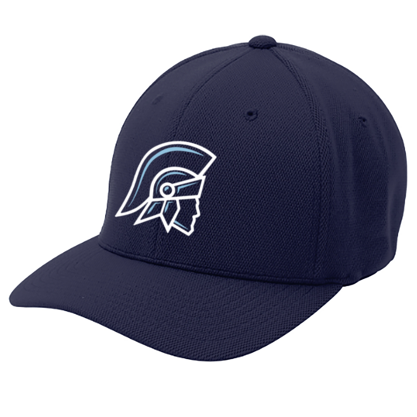 WHITE or NAVY Sport-Tek® Flexfit® Cool & Dry Poly Block Mesh Cap