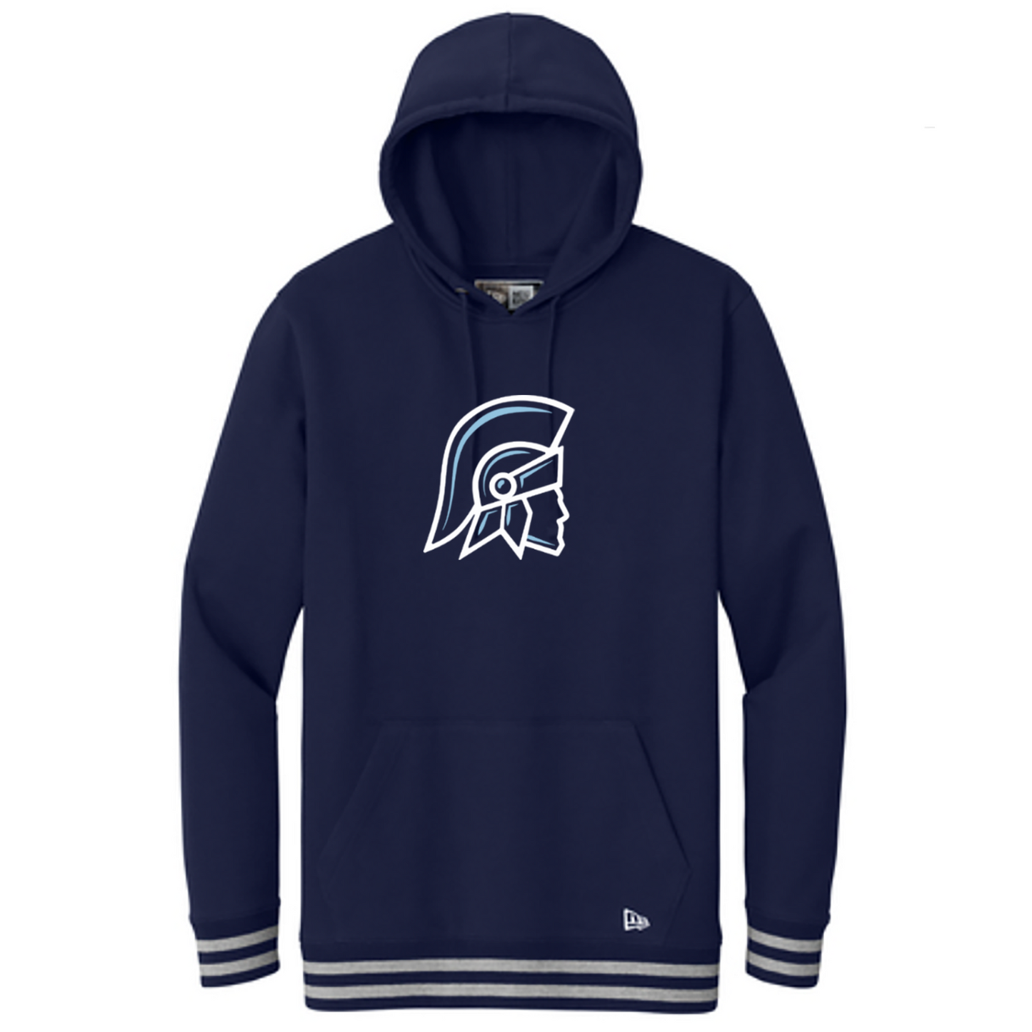 NAVY/ATHLETIC GRAY New Era ® Comeback Fleece Pullover Hoodie