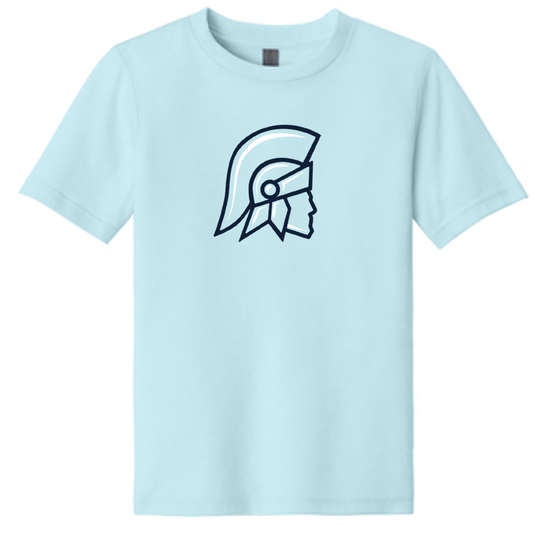 LIGHT BLUE YOUTH Next Level Apparel® CVC Tee