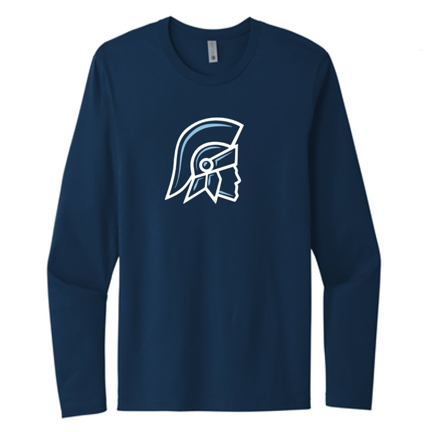 NAVY Next Level Apparel® Cotton Long Sleeve Tee