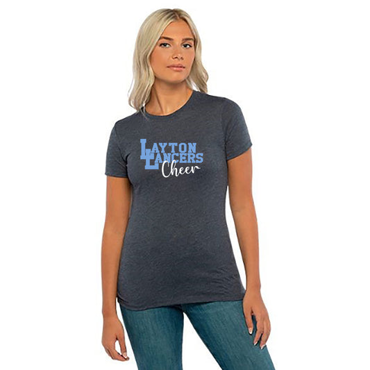 Layton Cheer - Women's Tri Blend Tshirt