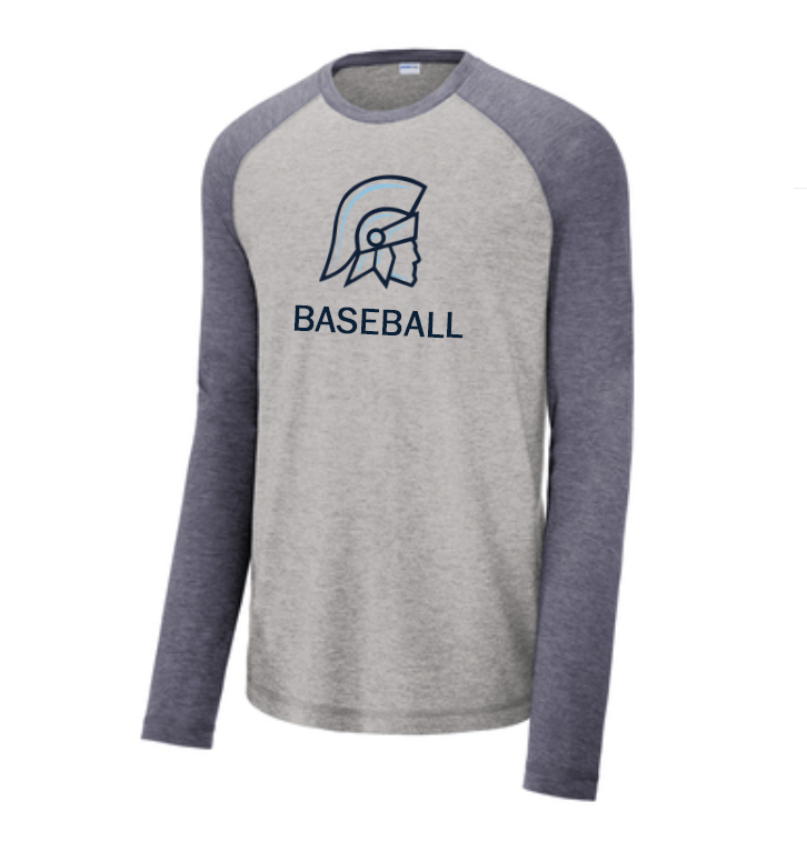 LHS Athletics Sport-Tek ® PosiCharge ®  Tri-Blend Wicking Raglan Long Sleeve Tee