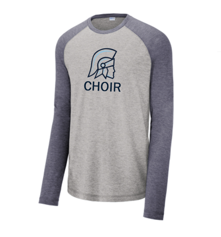 LHS Athletics Sport-Tek ® PosiCharge ®  Tri-Blend Wicking Raglan Long Sleeve Tee