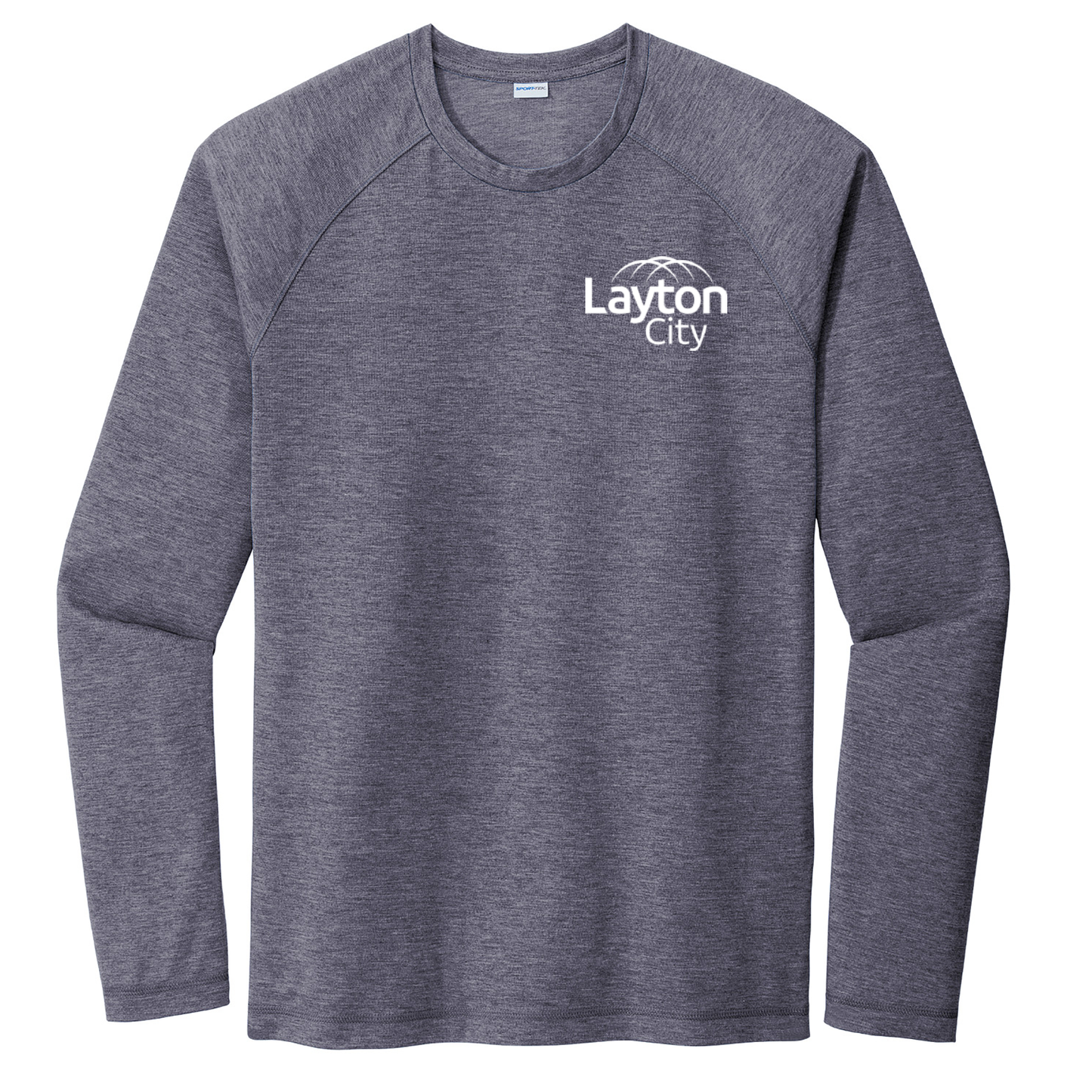 Layton City - Sport-Tek ® PosiCharge ® Long Sleeve Tri-Blend Wicking Raglan Tee