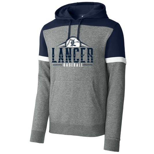 Layton Baseball Unisex Hoodie- Color Block