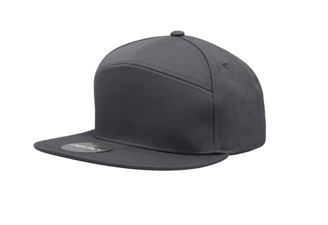 Decky 7 panel cotton twill hat