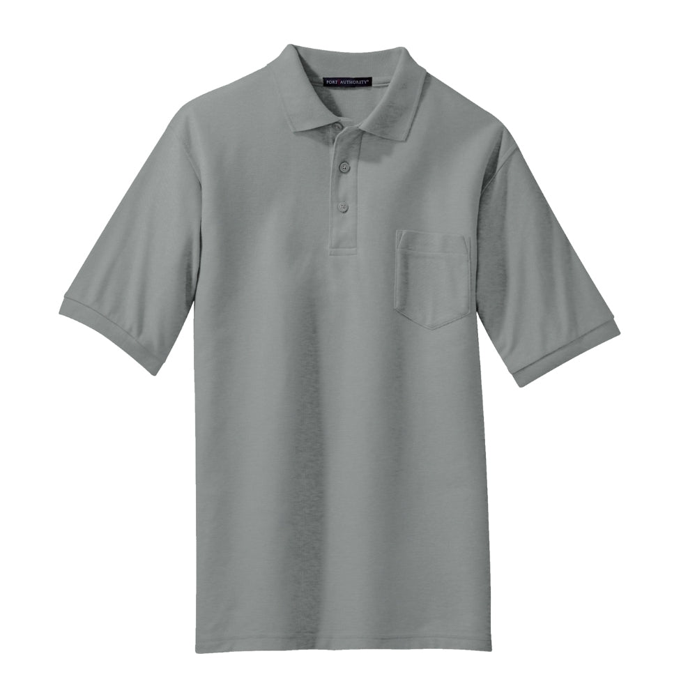 Layton City - Port Authority® Tall Silk Touch™ Polo with Pocket