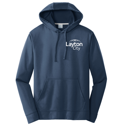 Layton City - Port & Company® Performance Fleece Pullover Hooded Sweatshirt