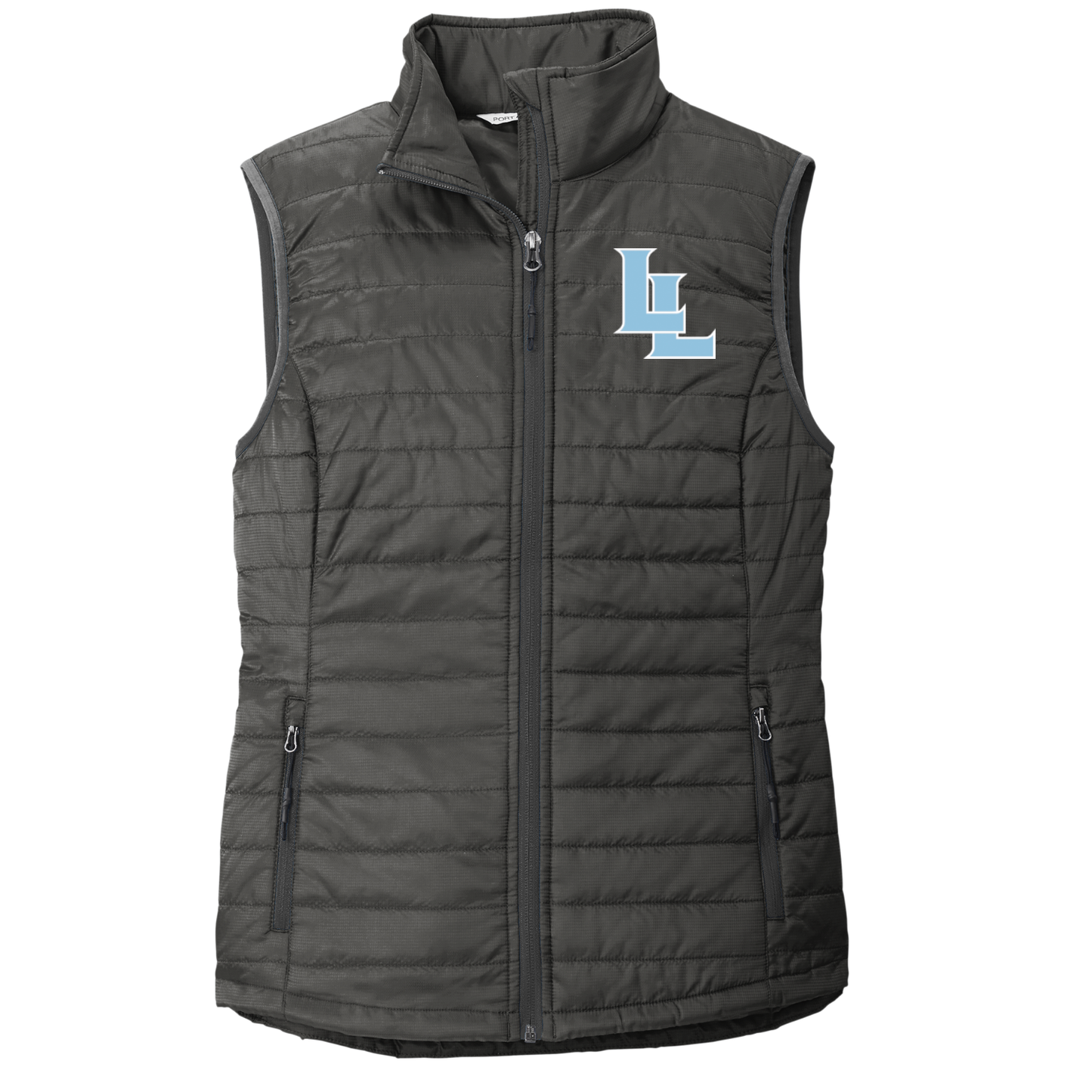 Layton High School - Women's Puffy Vest - Black